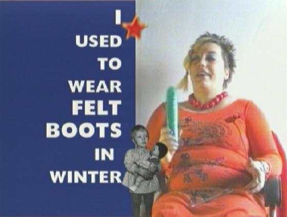 Feltboots, video, 2000